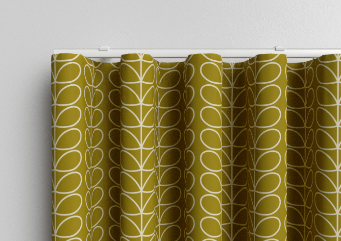 Orla Kiely Linear Stem, Seagrass - Made to Measure Curtains - Image 13